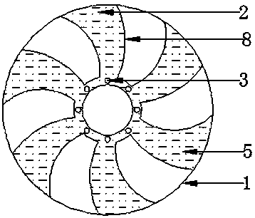 Wheel cooler