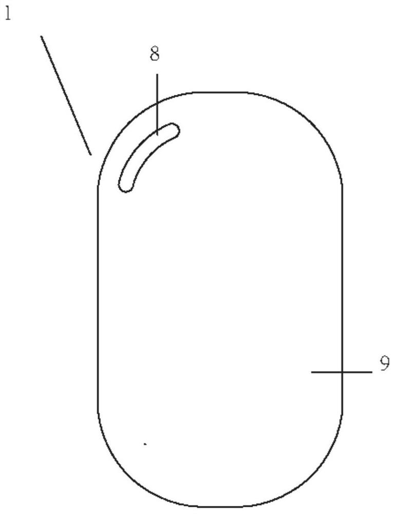 Portable device for atomizing fragrant liquid substance