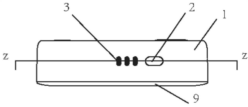 Portable device for atomizing fragrant liquid substance