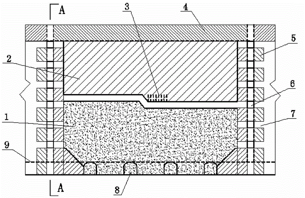 Prospecting and short-hole shrinkage mining method of small inclined ore body