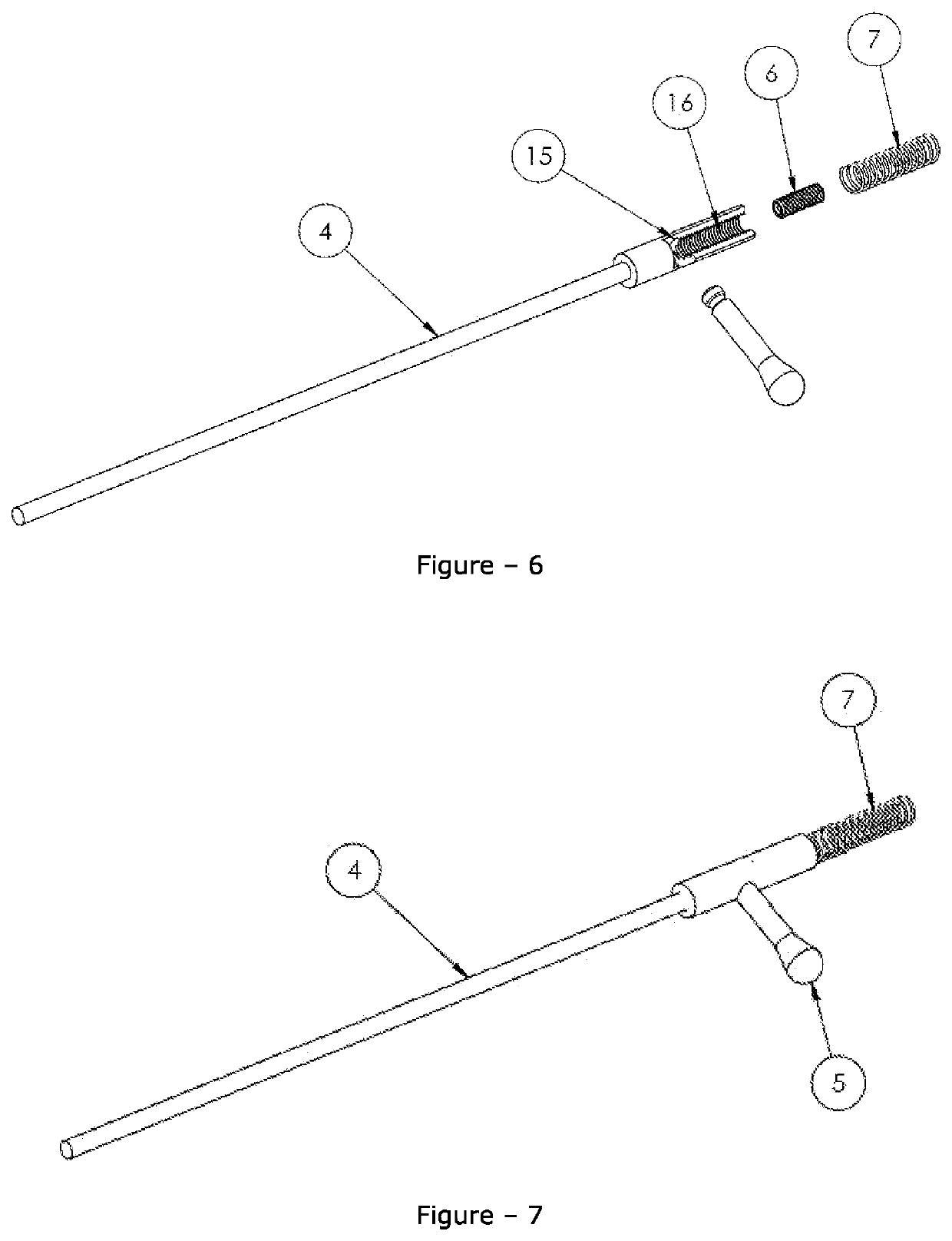 Pressure control mechanism for fireguns