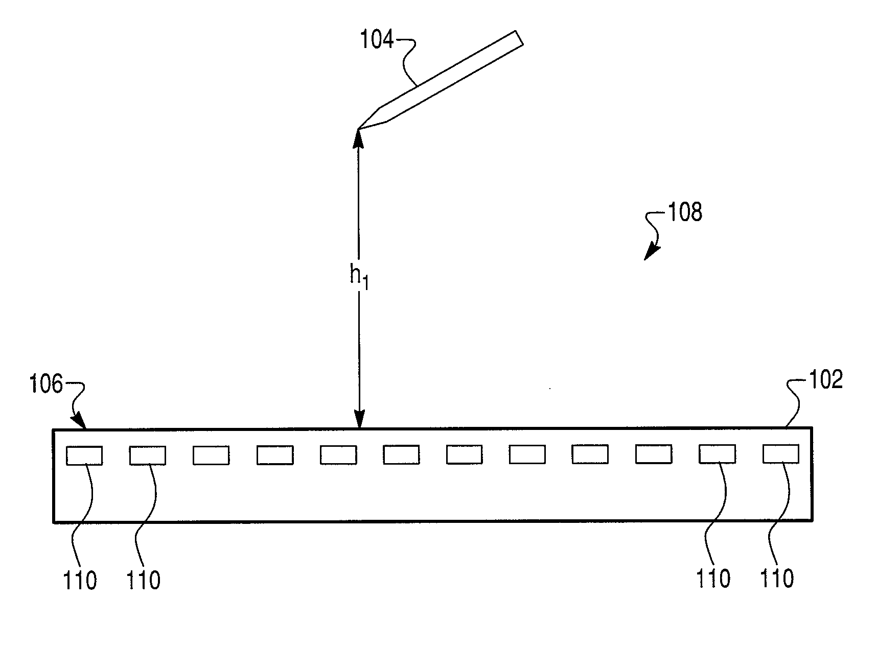 Height dependent filter for a pointing device or a digitizer tablet, a method of reducing jitter in position data of a pointing device or a digitizer tablet, a computer readable medium and driver for performing the method