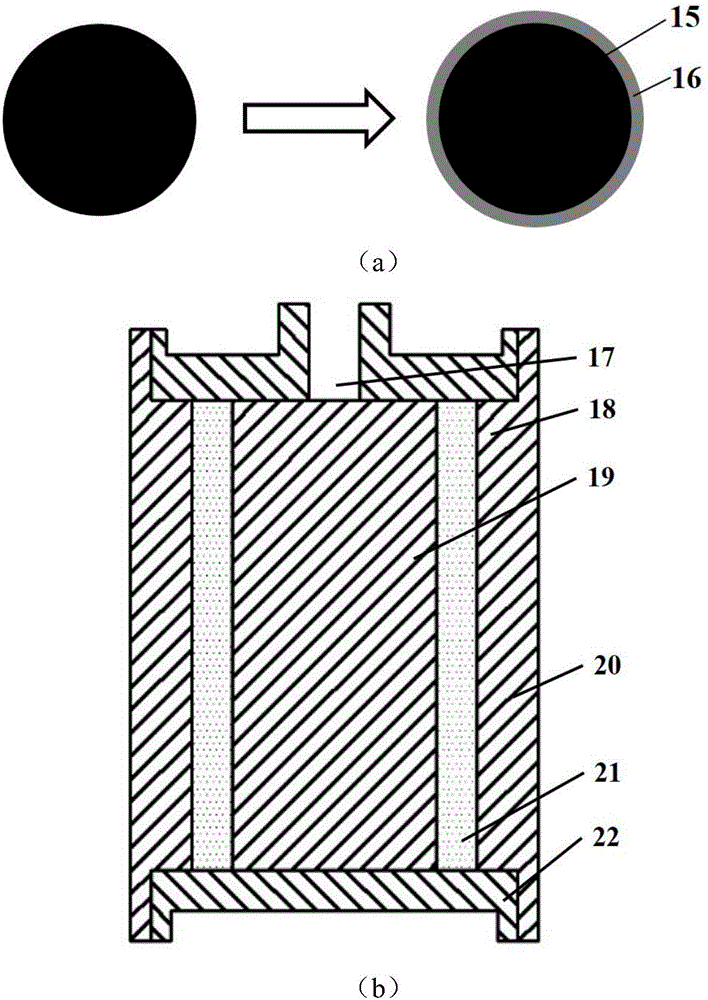 Hot-isostatic-pressing forming method for in-situ generation of continuous spatial net structure