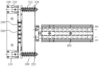 Automatic plug-in system for signals of liquid crystal display screen and signals of all ports of liquid crystal display television