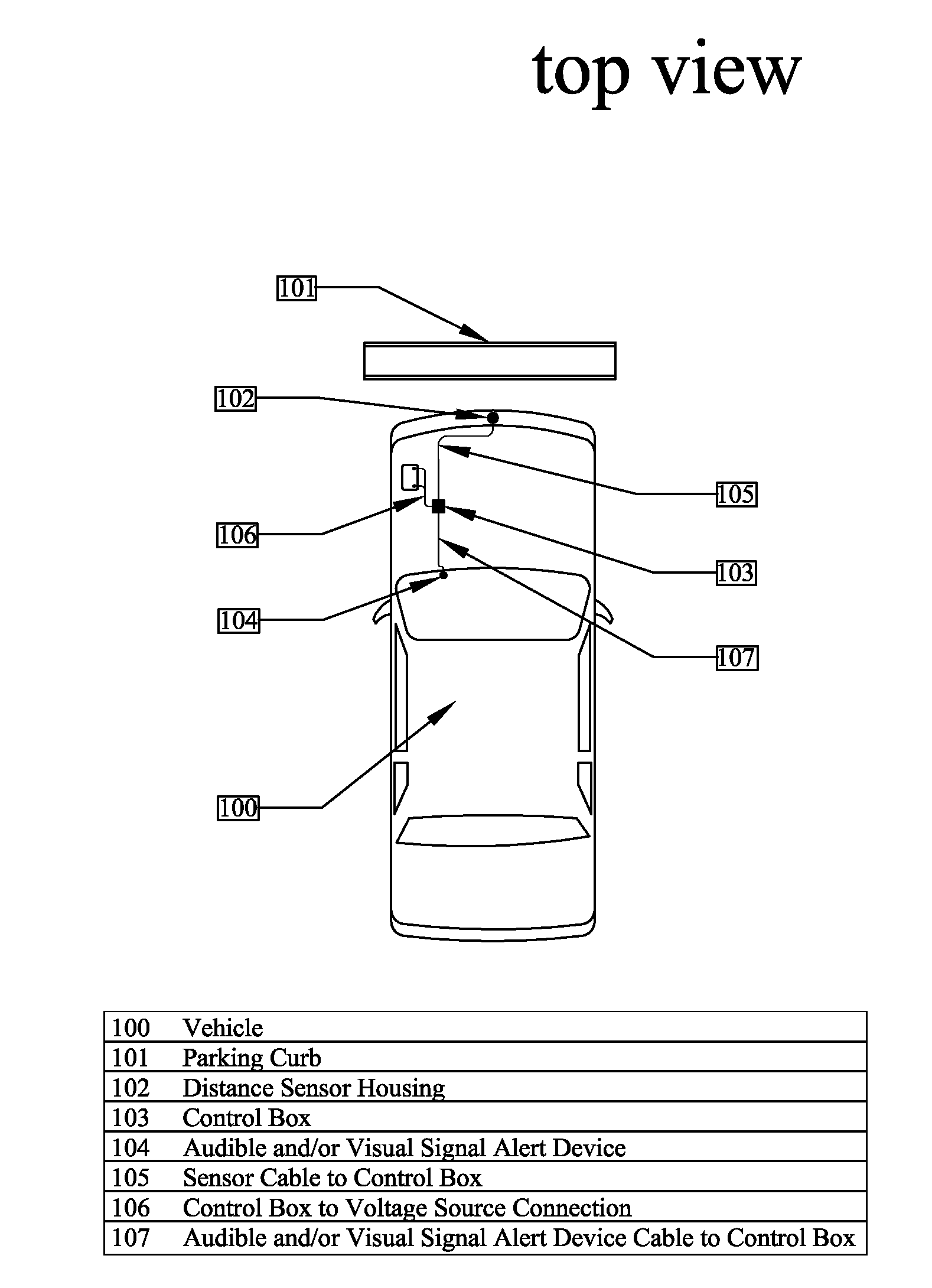 Curb detection device for motor vehicles