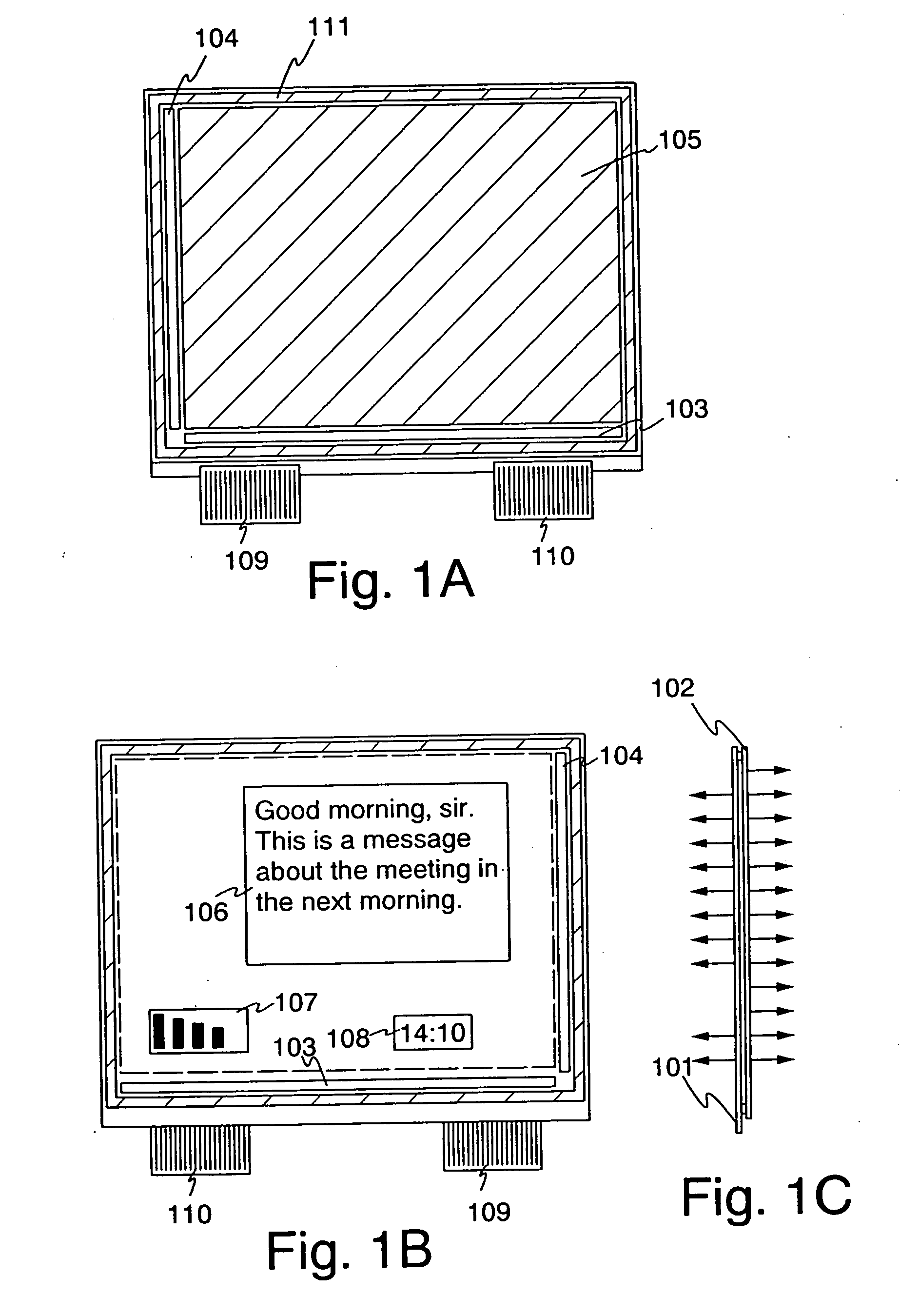 Display device and an electronic apparatus using the same