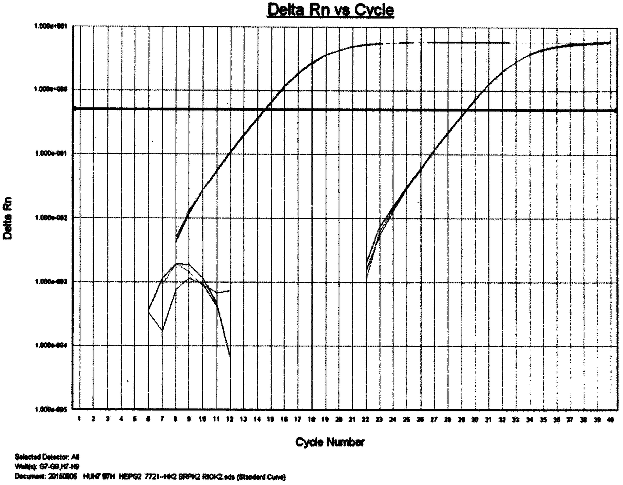 Primer pair for detecting expression quantity and relative expression quantity of human C9ORF98 gene