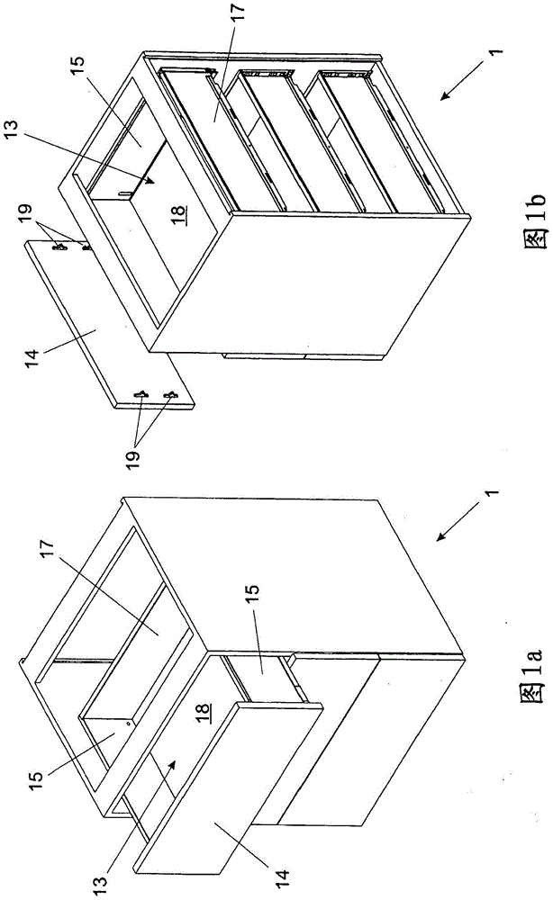Locking mechanism for a piece of furniture and furniture piece with locking mechanism