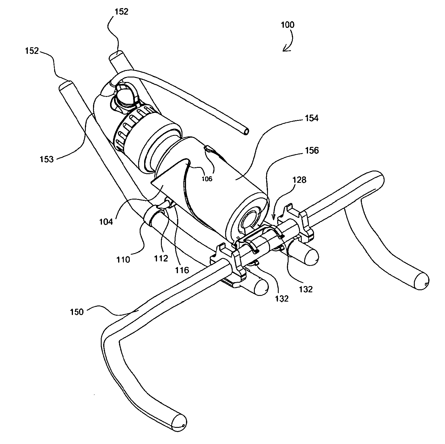 Aerodynamic bottle support cage for bicycles