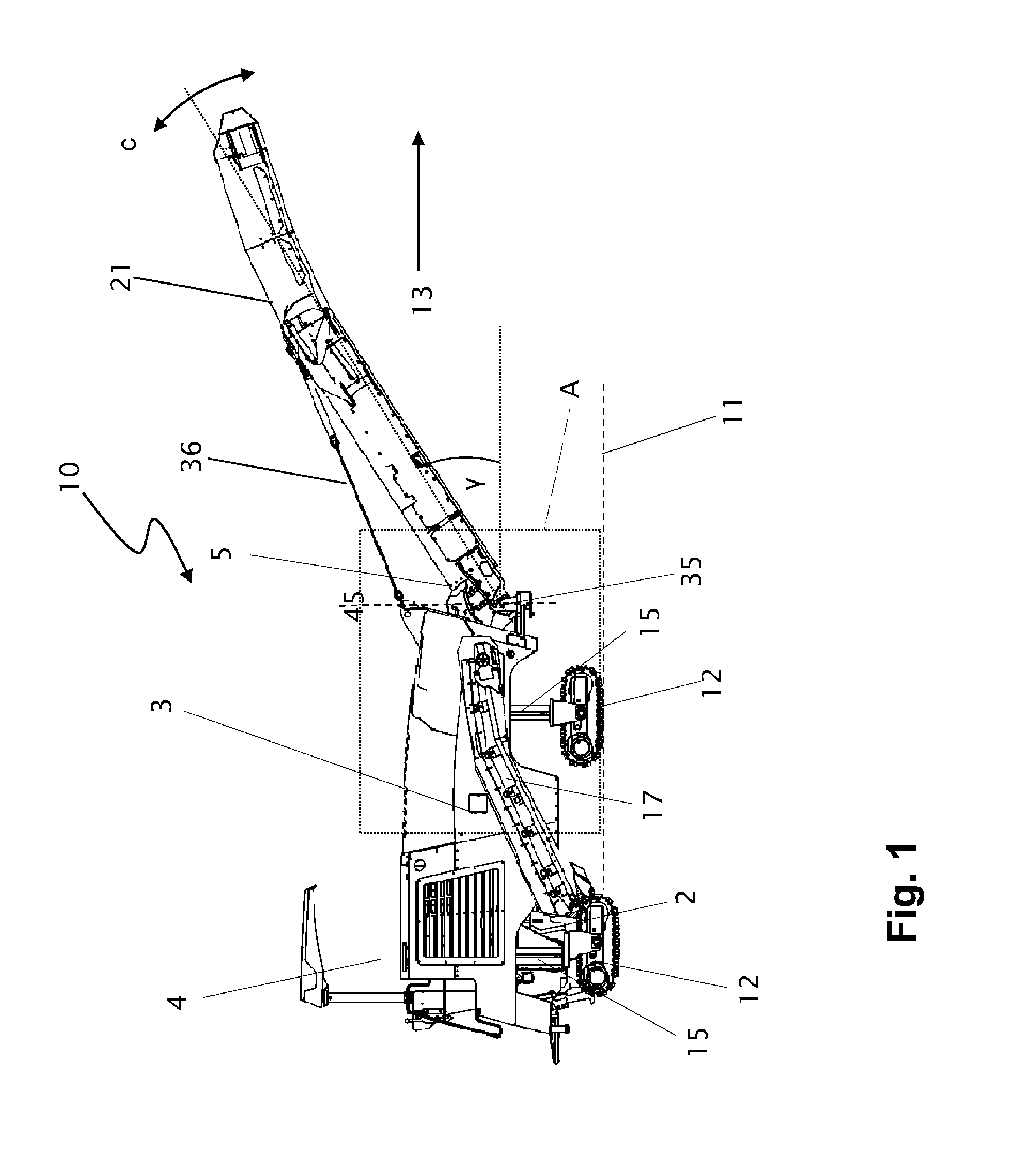 Material transfer apparatus for a ground milling machine, and a ground milling machine, especially road milling machine, having such a material transfer apparatus