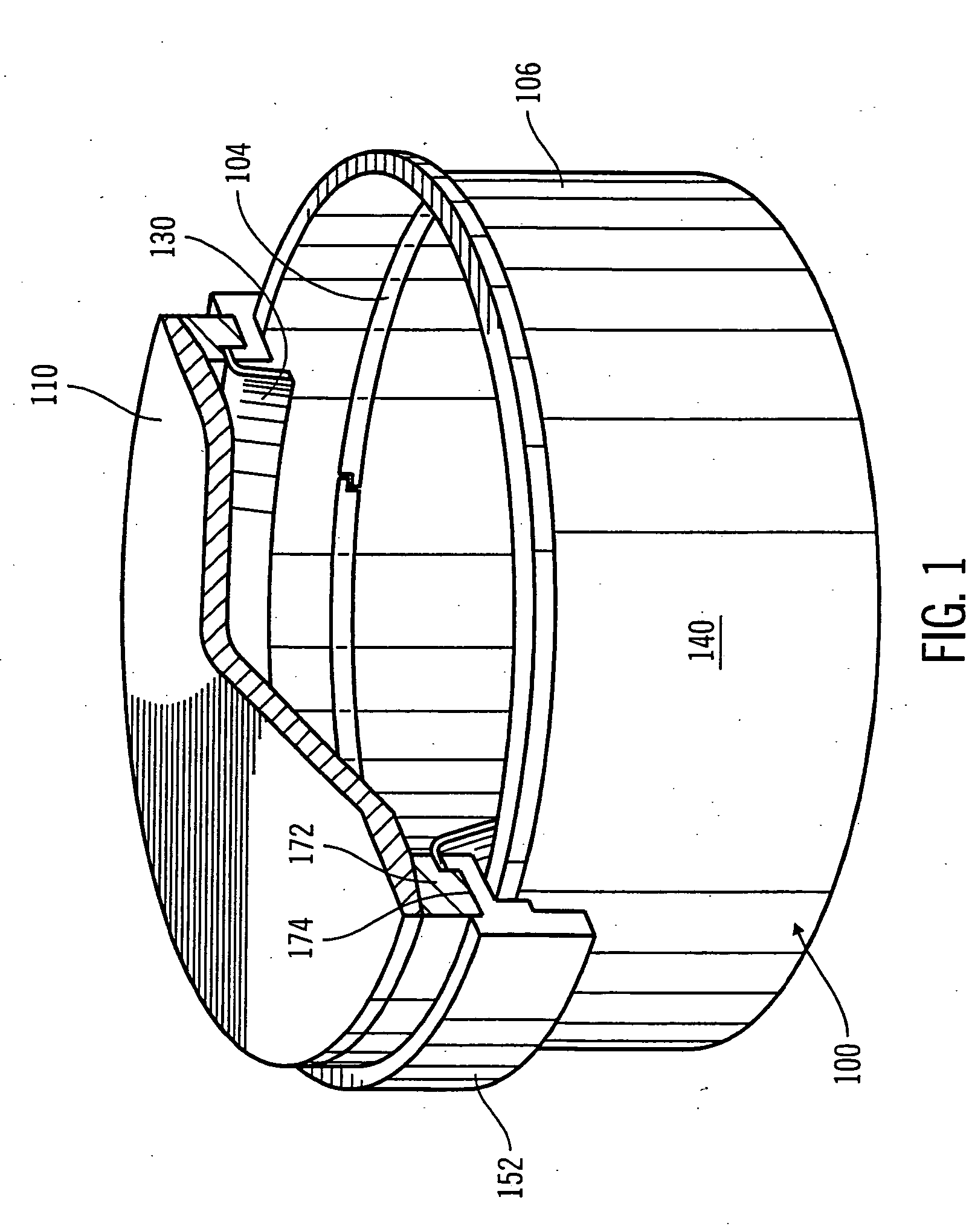 Coil and coil support for generating a plasma