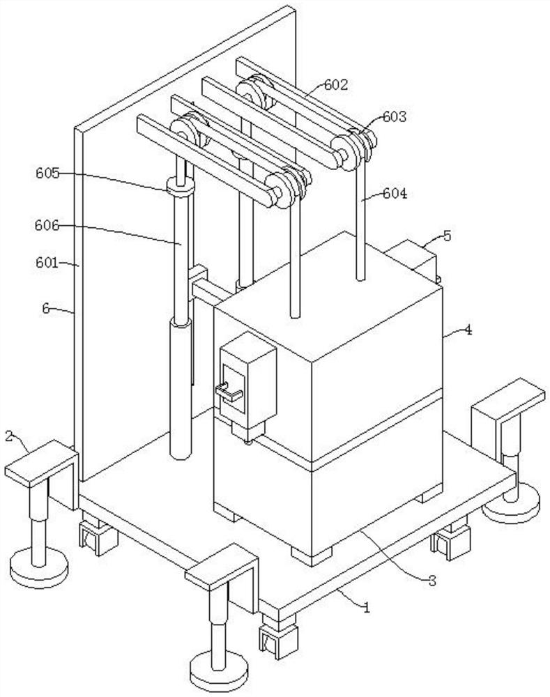 Mechanical automatic machine tool security and protection device