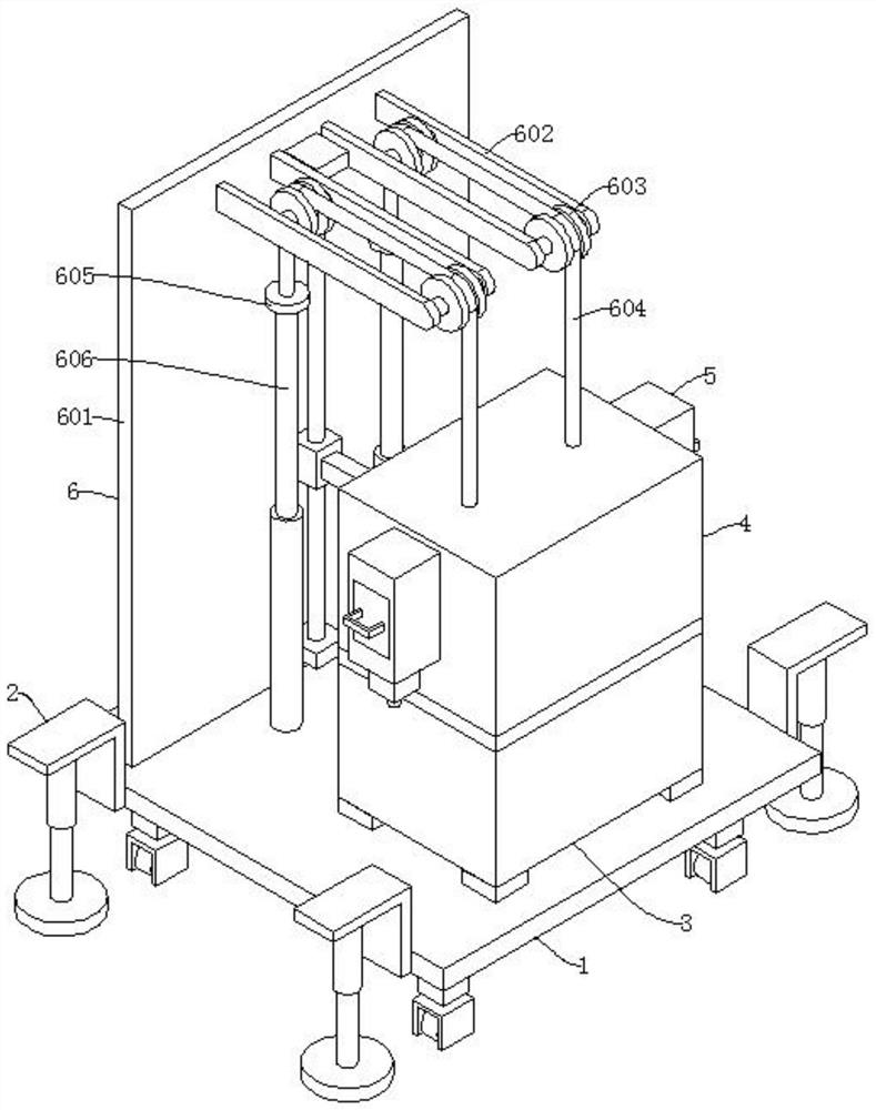 Mechanical automatic machine tool security and protection device