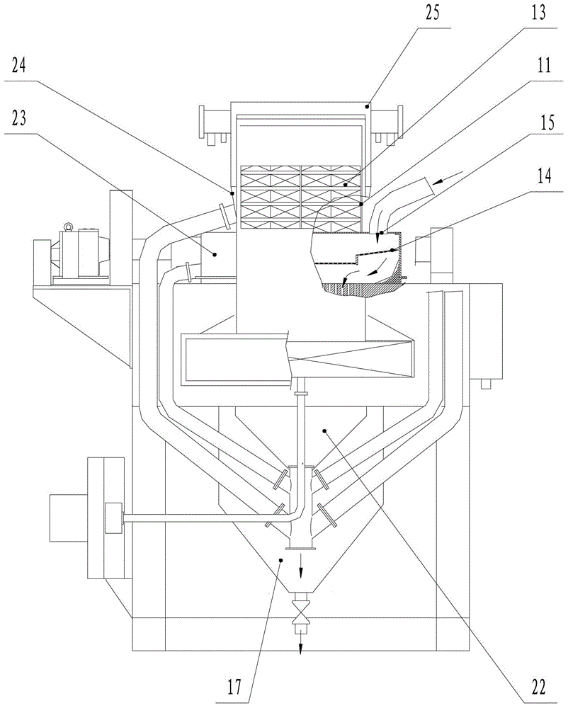 Medium and fine particle high gradient wet strong magnetic pre-selection equipment