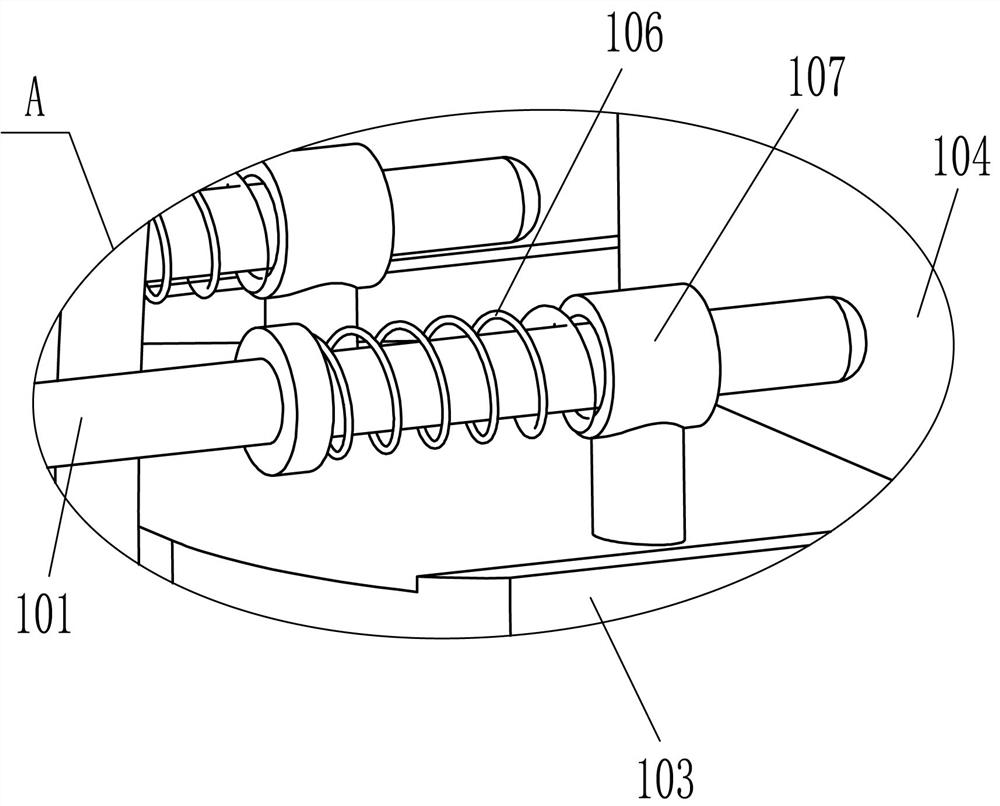 Iron nail box loading machine