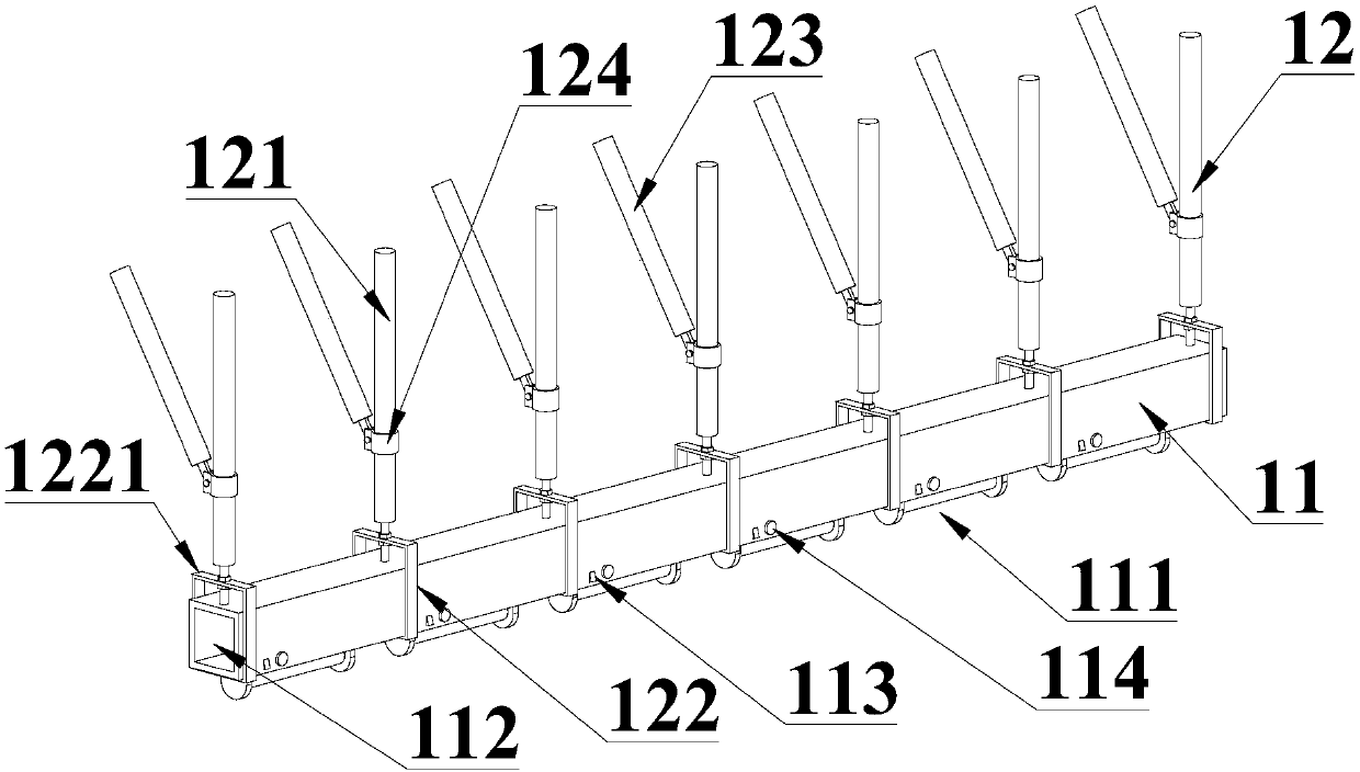 Illuminating support used in buttonholing and button hole sewing work