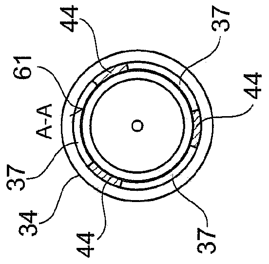 Control valve for controlling pressure-medium flows comprising integrated check valve