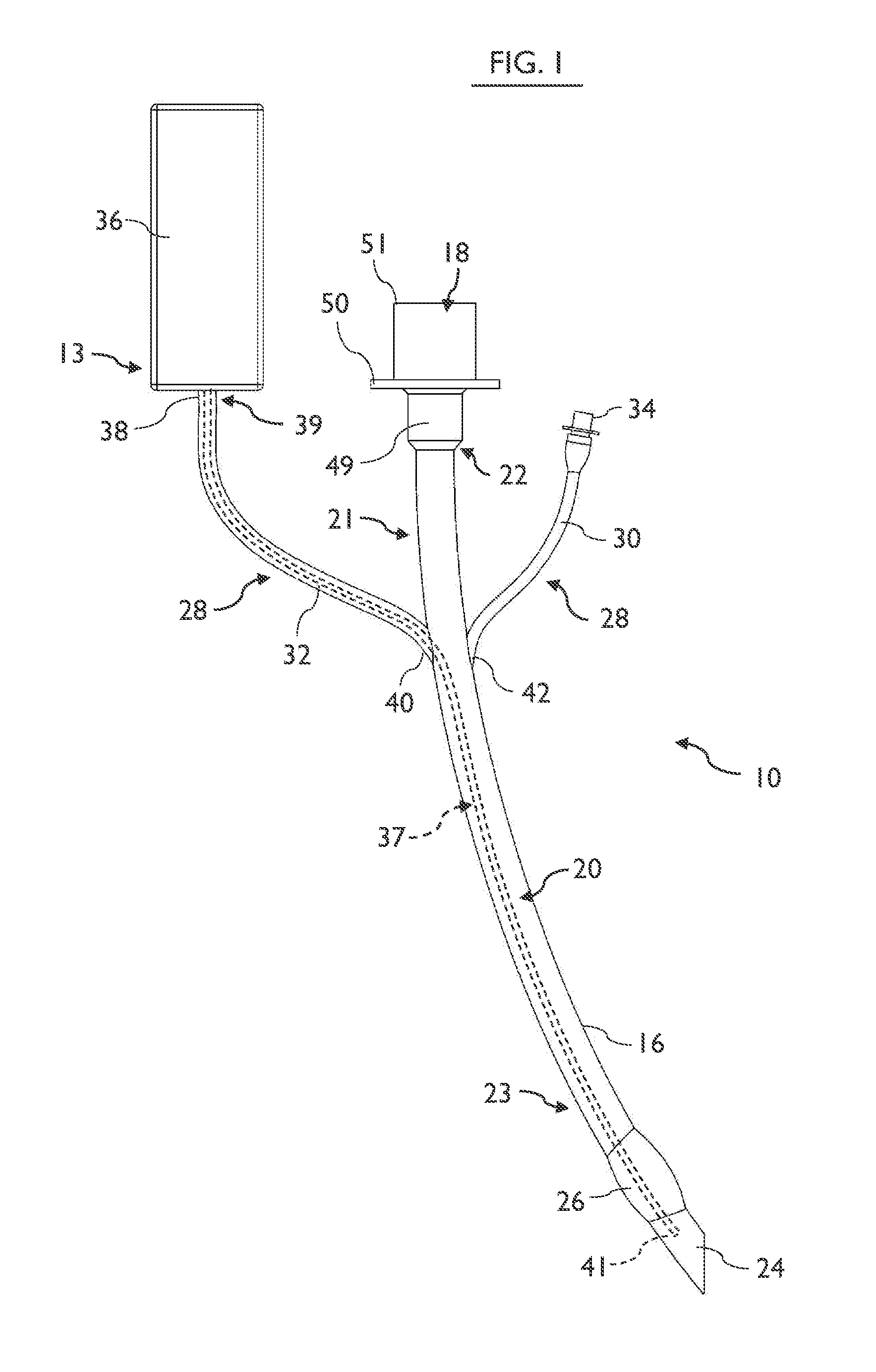 Methods and apparatus to deliver therapeutic non-ultraviolet electromagnetic radiation for an endotracheal tube