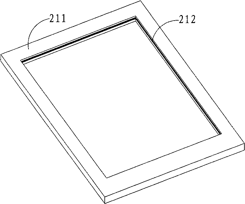 Hot-pressing light guide plate device