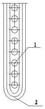 Supercritical Boiler Superheater Tube Panel Fixing Device and Method