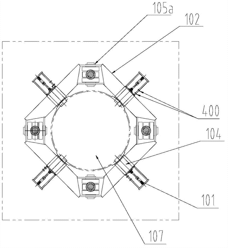 Pile leg stroke measuring method and device and hydraulic bolt lifting system