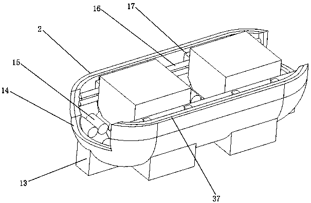 Anode carbon block and carbon bowl cleaning unit with high efficiency, and using method thereof