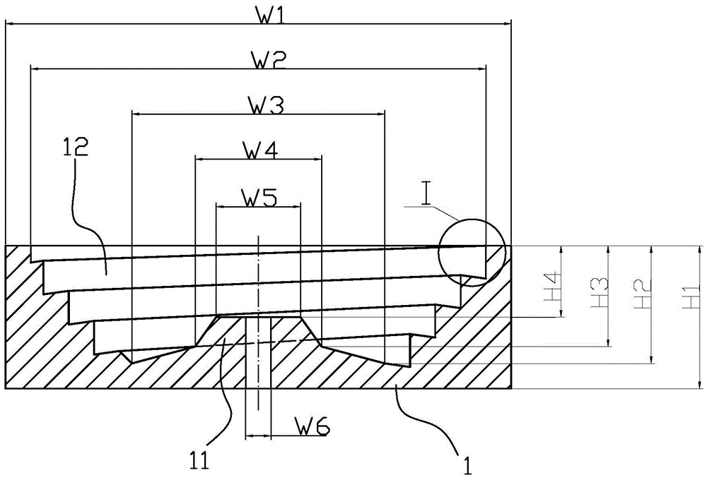 Method for machining inner shape of vibration disc through digital controlled lathe