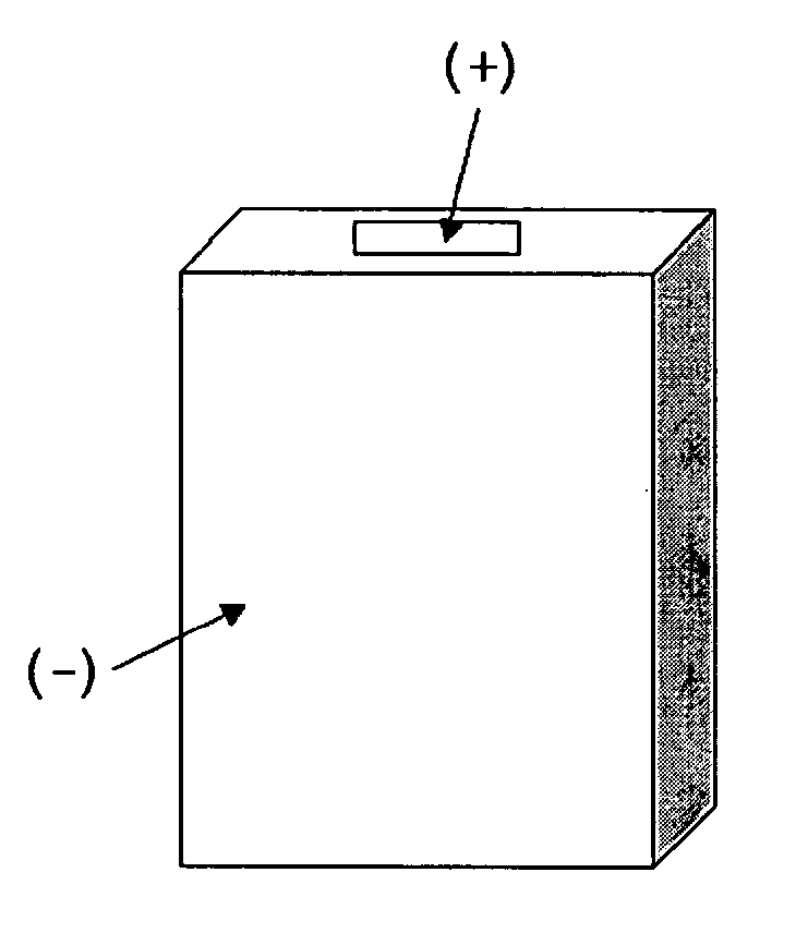 Battery system containing phase change material-containing capsules in interior configuration thereof