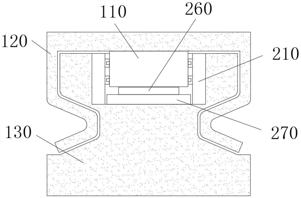 Auxiliary positioning structure for elevator guide rail straightening device