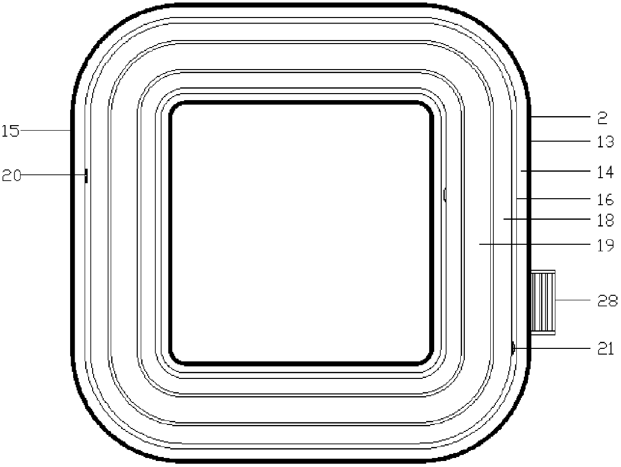 Lifting adjustable multi-layer pond for breeding crabs