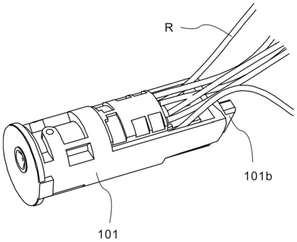 A lock drive connection device