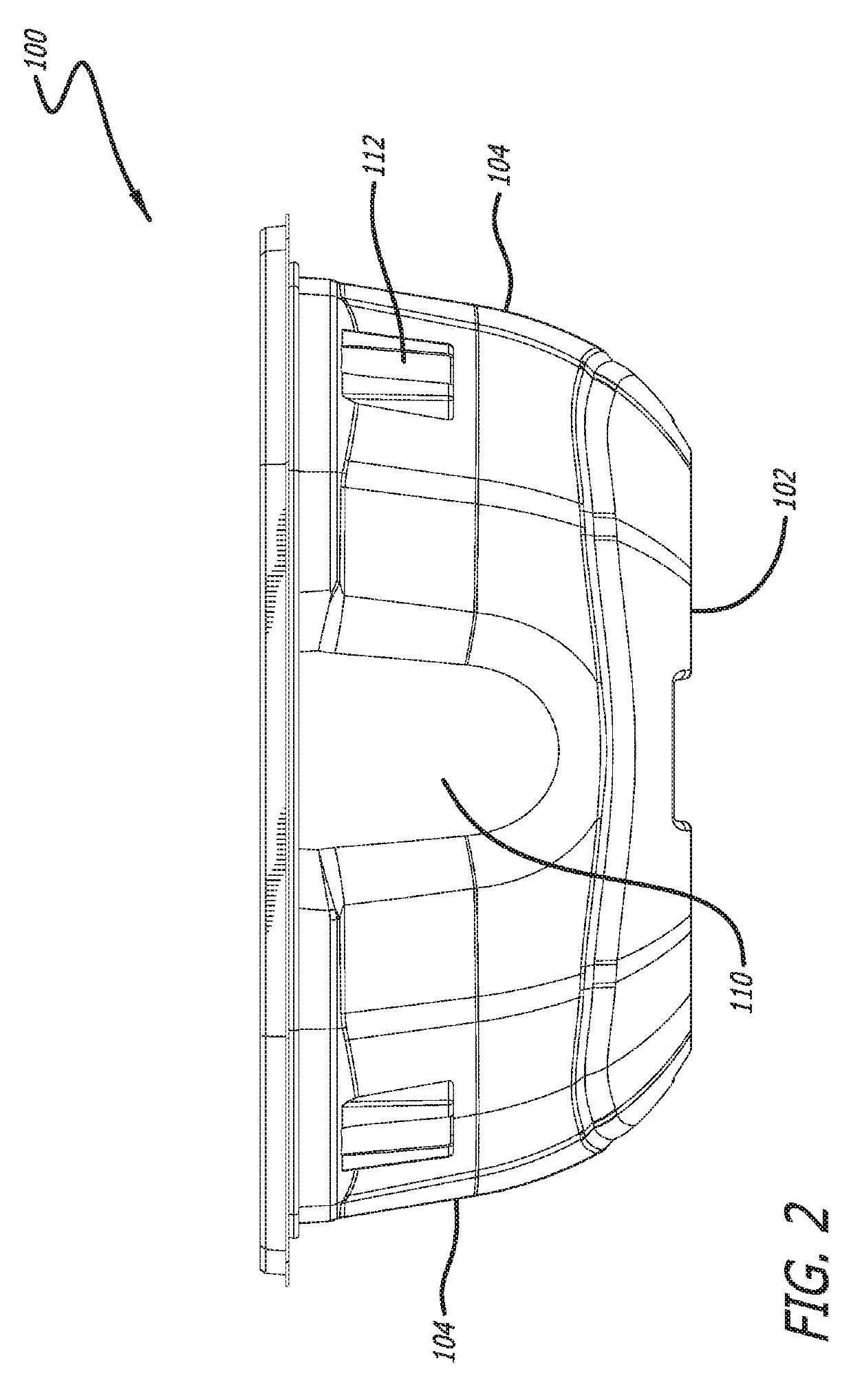 Ventilated container for produce