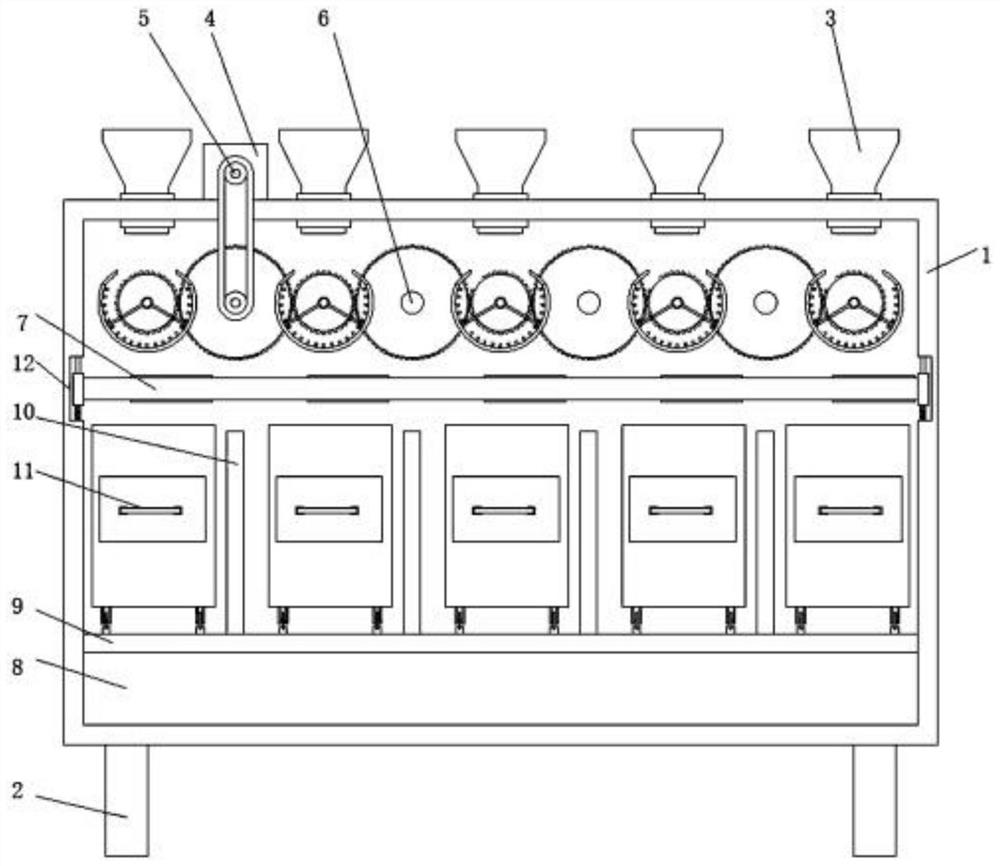 Rock sugar snow pear baking device and method capable of achieving preliminary oscillation based on rolling effect