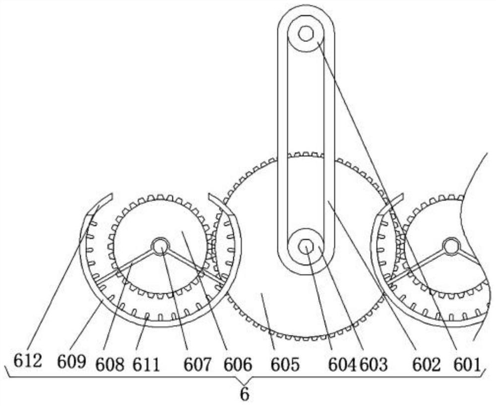 Rock sugar snow pear baking device and method capable of achieving preliminary oscillation based on rolling effect