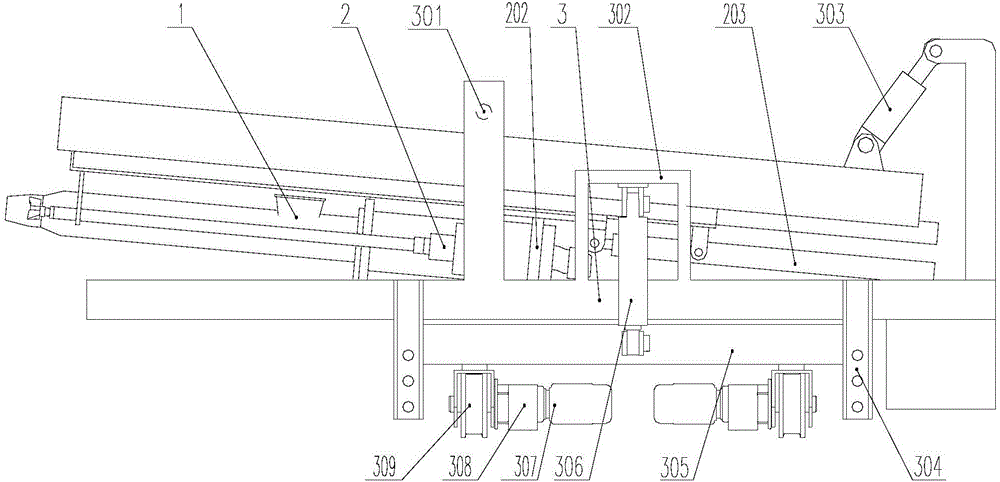 Multi-degree-of-freedom submerged-arc furnace opening and plugging machine based on cutting type opening