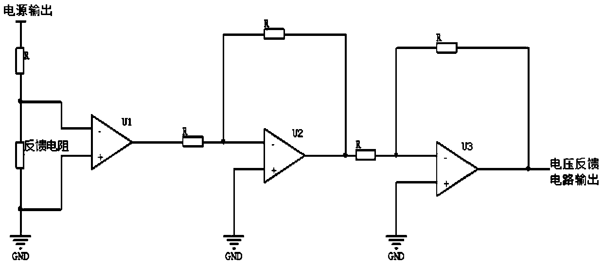 Implementation method of adjustable direct-current power supply