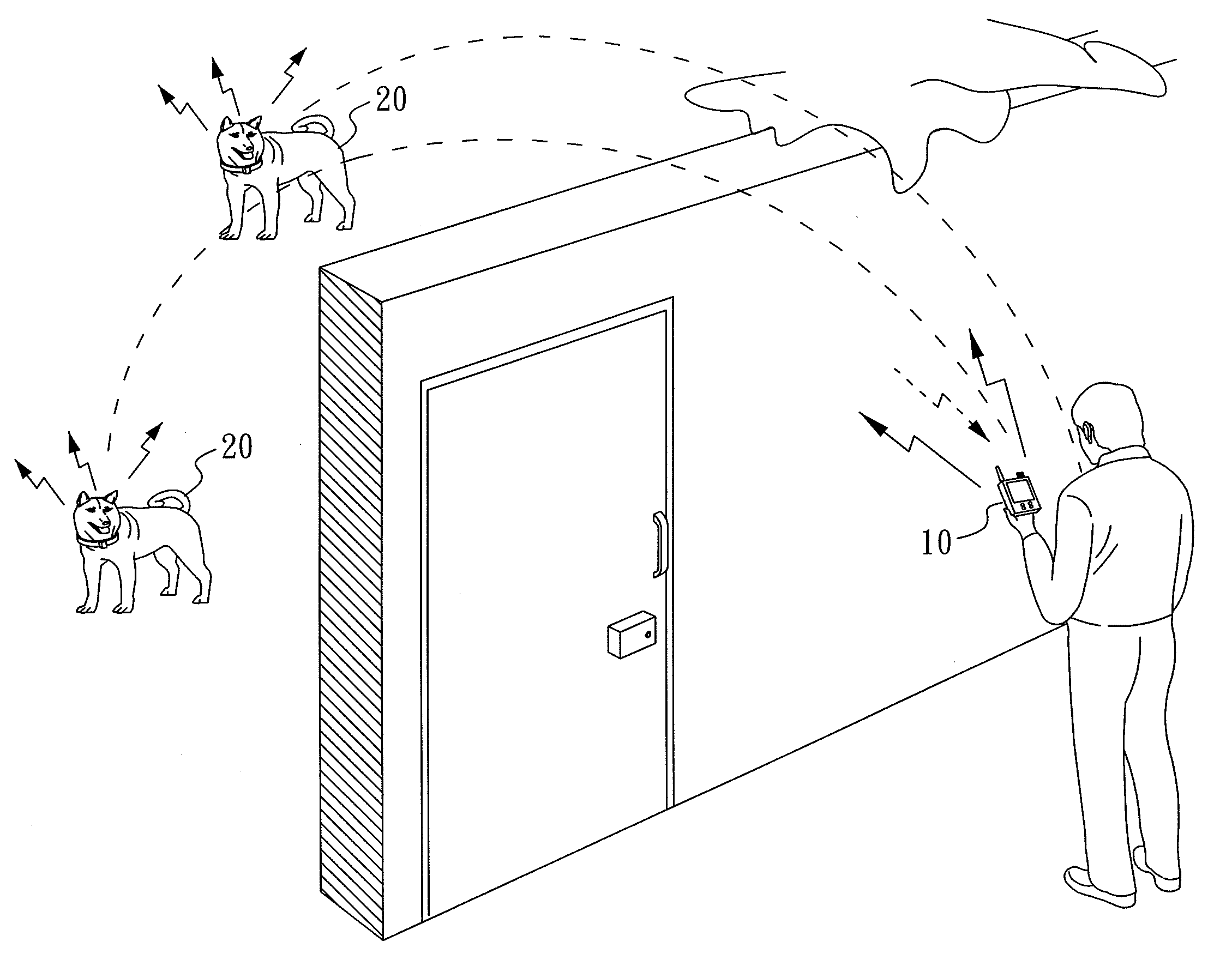 Moving object locating apparatus