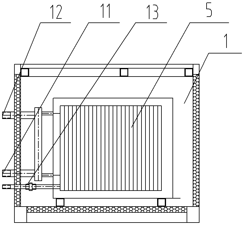 Alkali liquid preparation box device