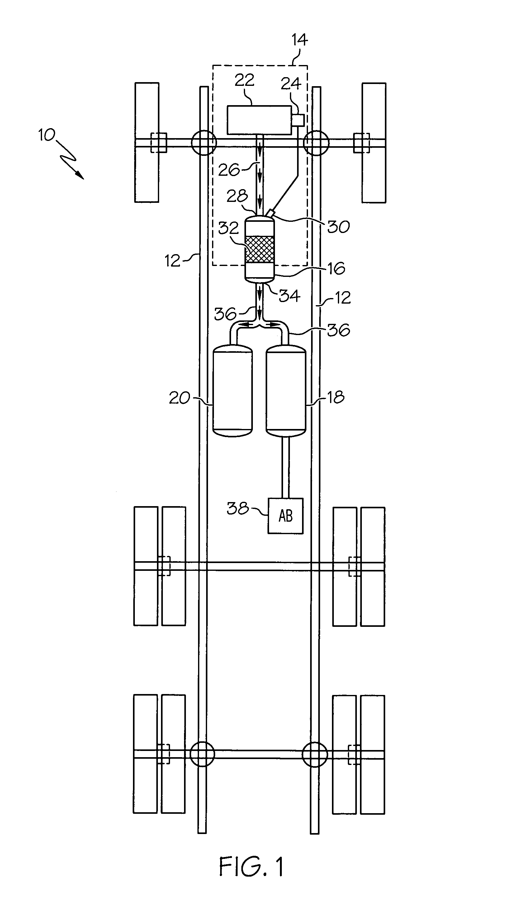 Water and oil mist elimination apparatus for a vehicular compressed air storage system