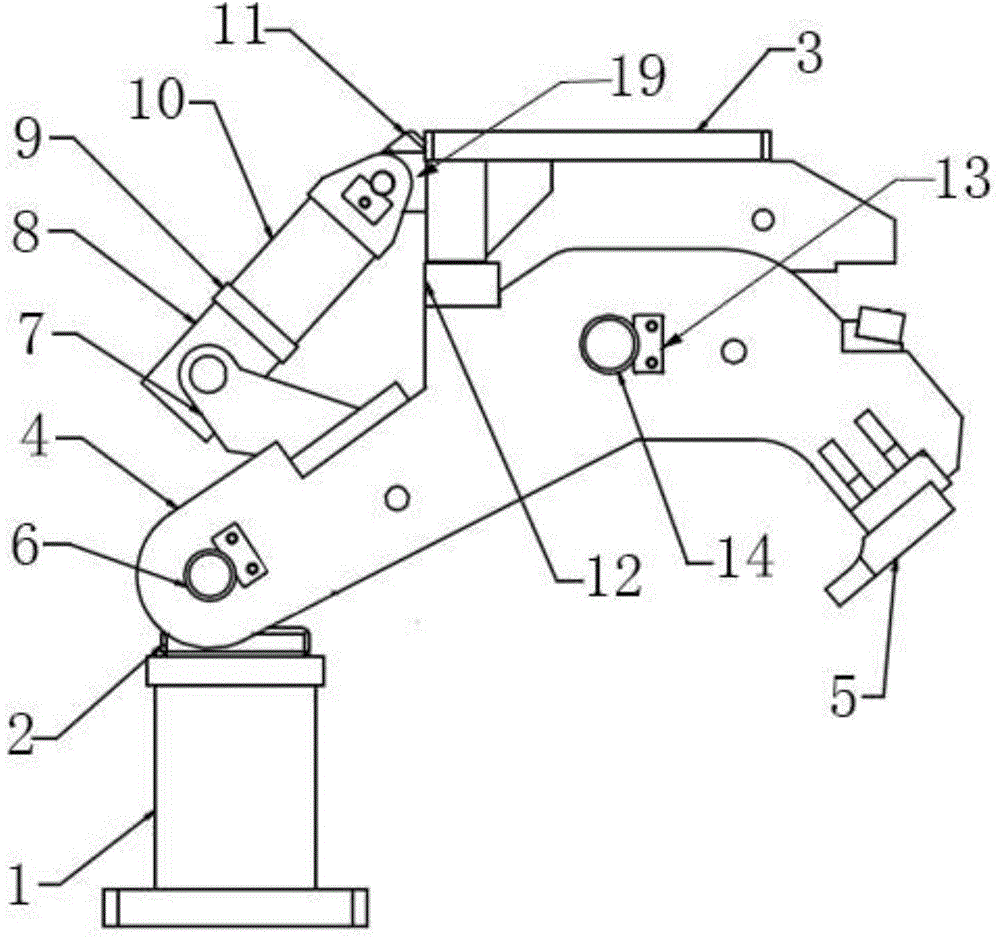 Flanging die counter pull mechanism