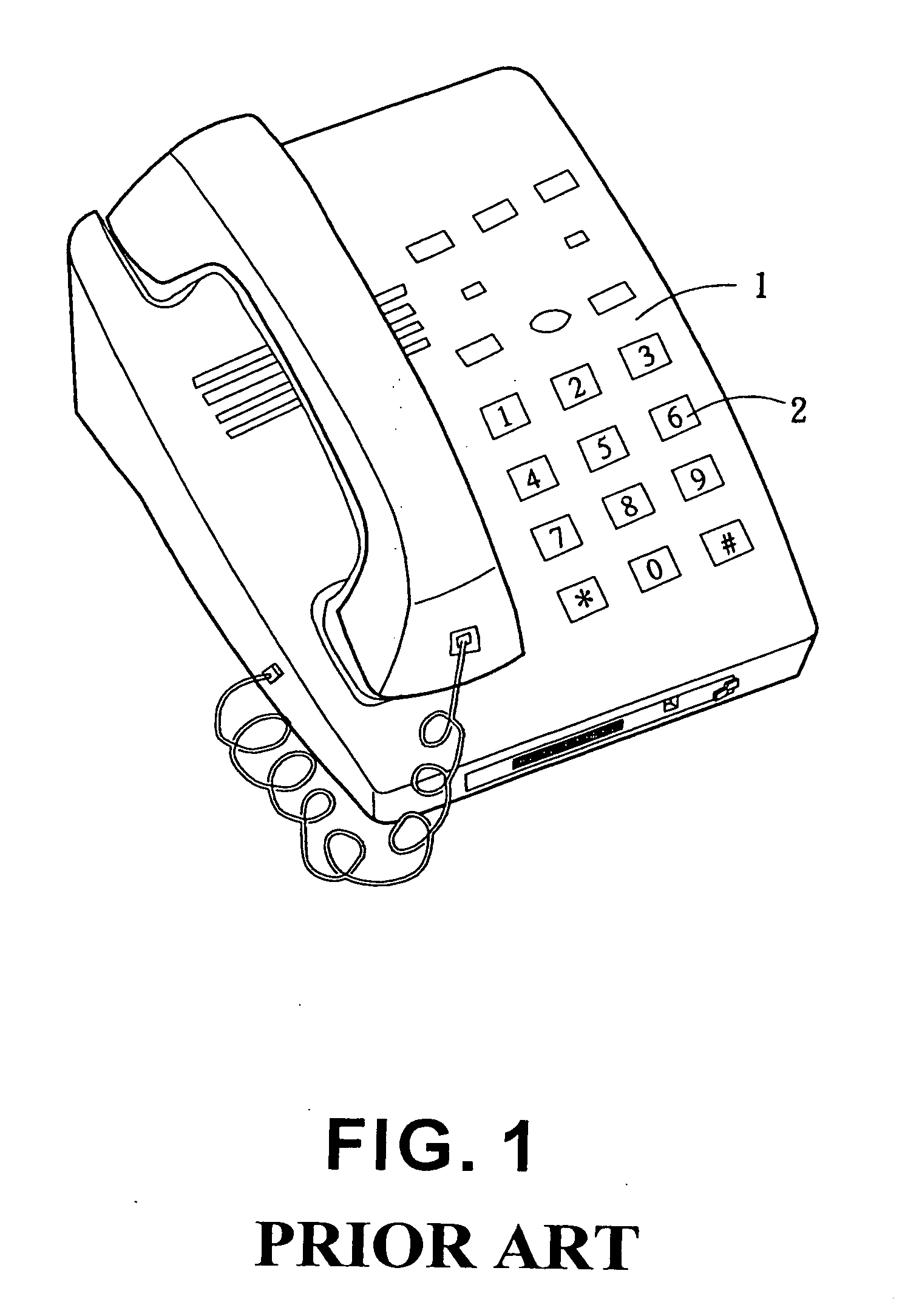 Non-push type push key for telephones and computers
