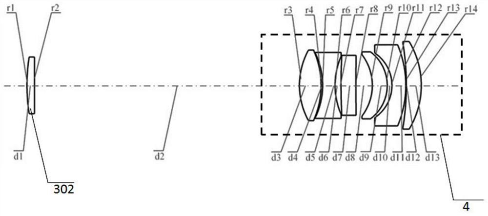 Microscopic imaging assembly, device and system adopting array type objective lens and imaging method