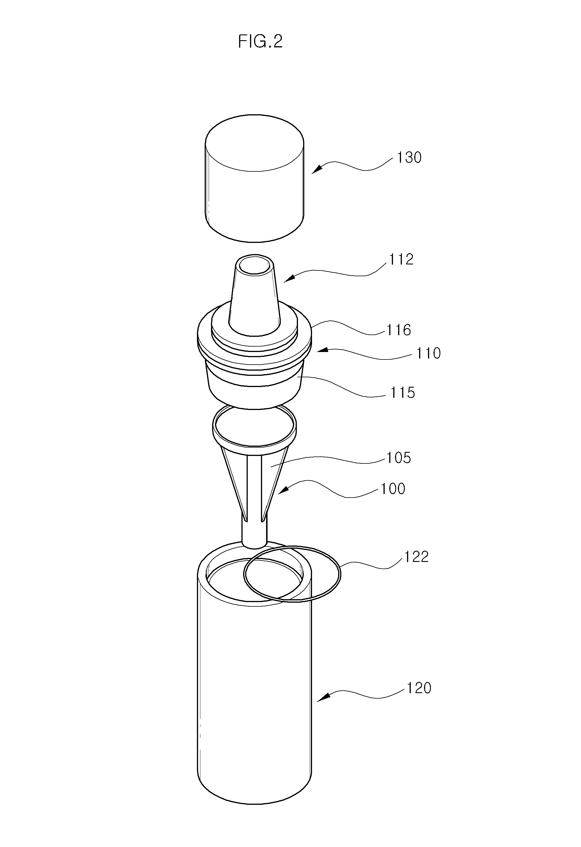 Biological fluid sampling and pretreating system and a method thereof