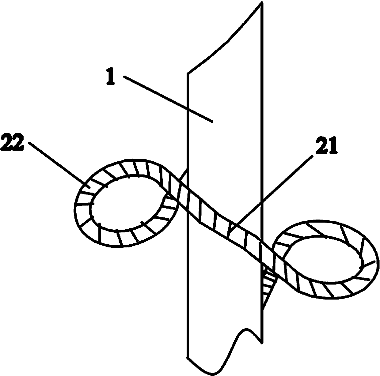 Bionic type water treatment filler