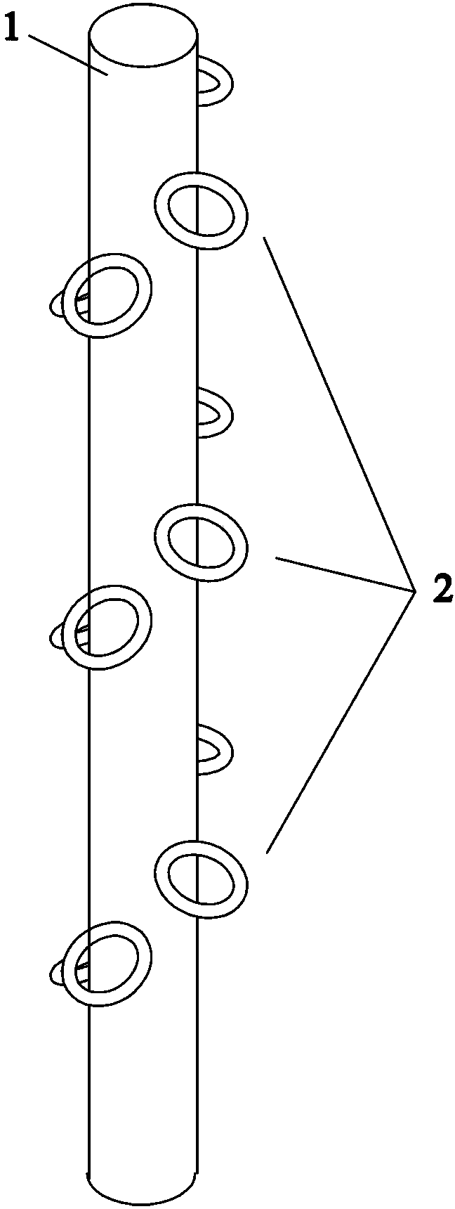 Bionic type water treatment filler