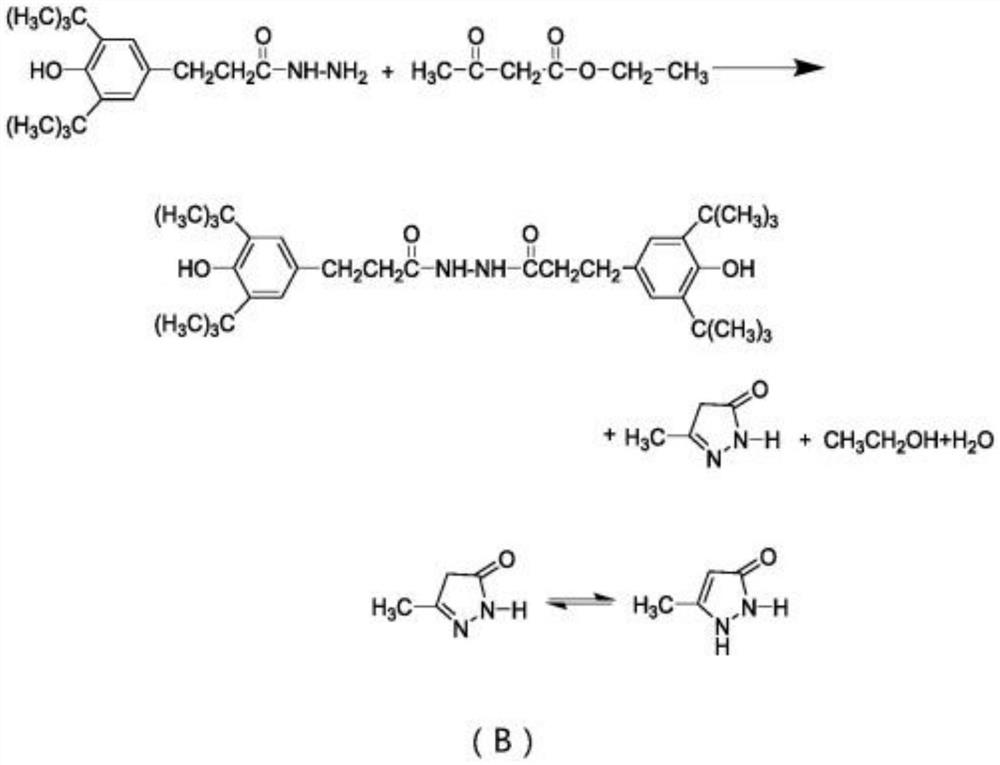 A kind of method of recovery antioxidant 1024 intermediate