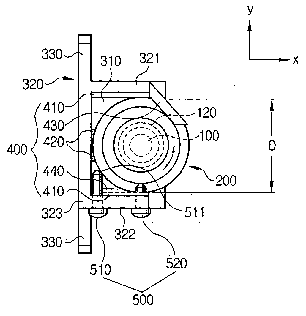 Laser beam generating apparatus for a laser scanning unit