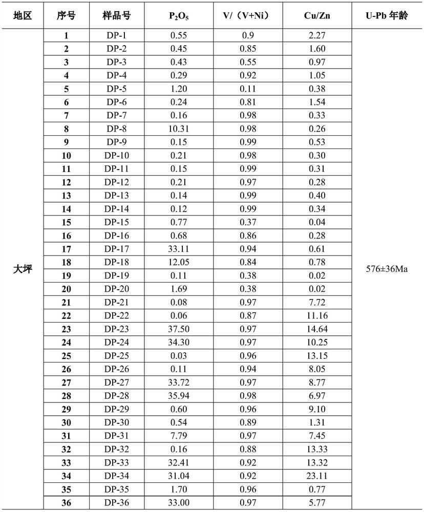 A method for quickly judging whether black rock series has uranium polymetallic mining value