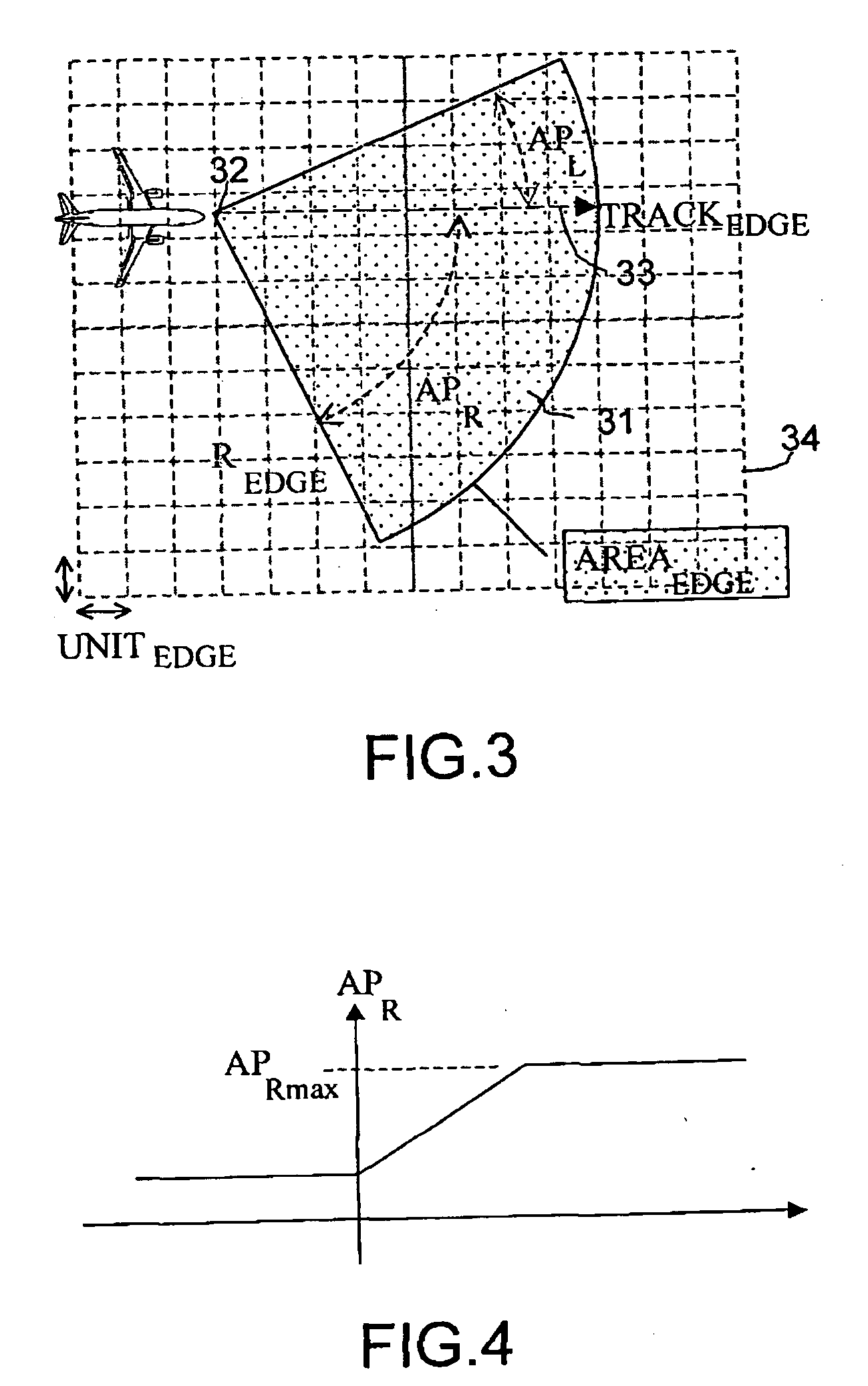 Topographic map display device for aircraft