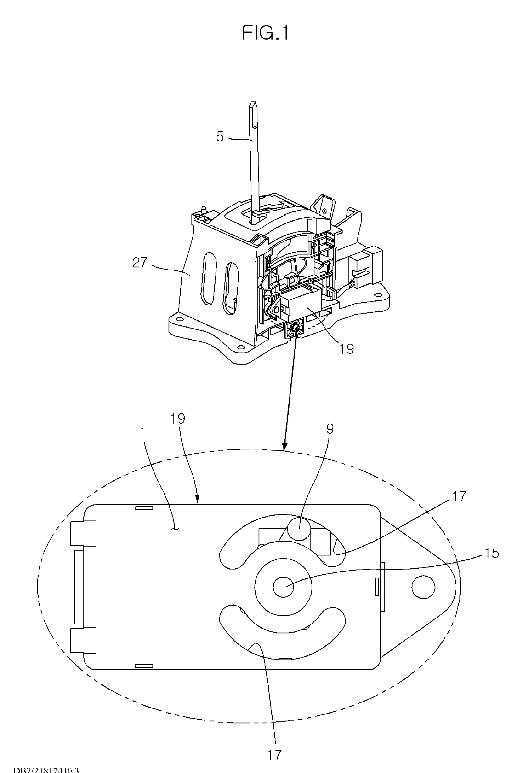 Shifting range sensing apparatus